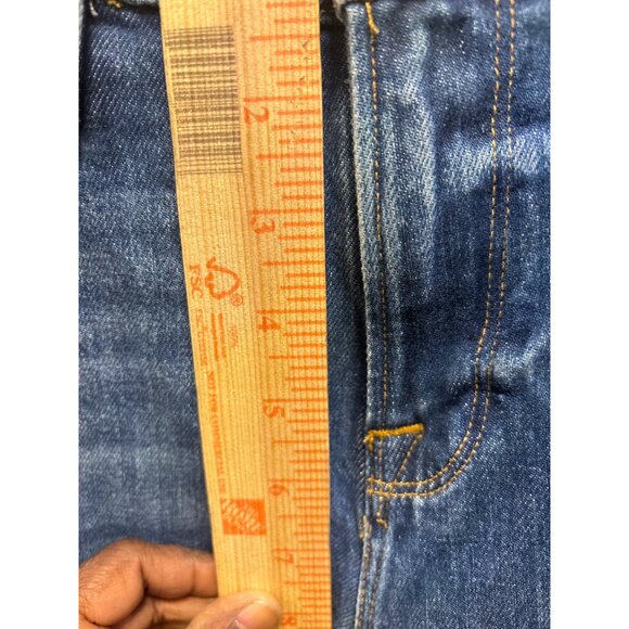 Frame Denim Le Skinny De Jeanne Mid Rise Distressed Jeans29x33 - Picture 5 of 12